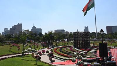 Delhi’s minimum temperature was 17.7°C on Tuesday. (Arvind Yadav/HT) Delhi’s minimum temperature was 17.7°C on Tuesday. (Arvind Yadav/HT)