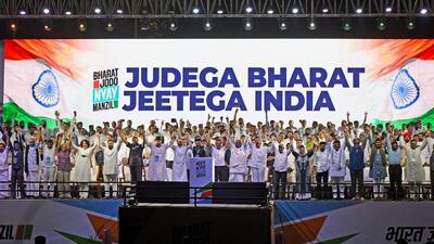 In the past six months, the bloc of 40 parties that rules nine states has not been able to arrange a single rally with all constituents in attendance. (ANI) In the past six months, the bloc of 40 parties that rules nine states has not been able to arrange a single rally with all constituents in attendance. (ANI)