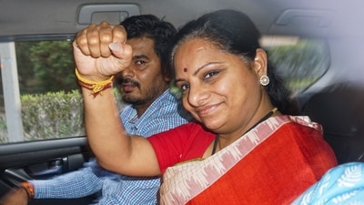 K Kavitha was arrested by ED on March 15 (Image: PTI)