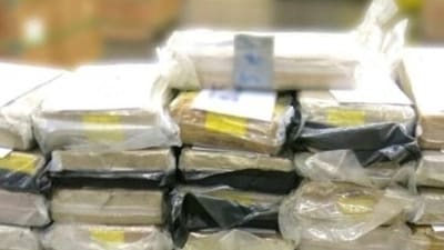 The cocaine seized at the Queenston Bridge port of entry (Photo: CBSA) The cocaine seized at the Queenston Bridge port of entry (Photo: CBSA)