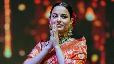 The now deleted post allegedly targeted Ranaut over her candidature for the upcoming Lok Sabha polls. (PTI file photo) The now deleted post allegedly targeted Ranaut over her candidature for the upcoming Lok Sabha polls. (PTI file photo)