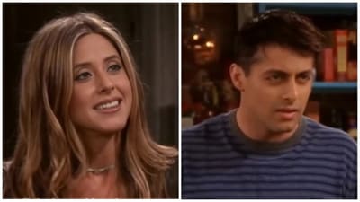 Urmila Matondkar imagined as Jennifer Aniston's iconic Friends character Rachel Green; Salman Khan as Joey Tribbiani in the AI-generated video. Urmila Matondkar imagined as Jennifer Aniston's iconic Friends character Rachel Green; Salman Khan as Joey Tribbiani in the AI-generated video.