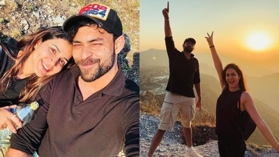 Varun Tej and Lavanya Tripathi shared pictures of them 'chasing sunsets' (Instagram) Varun Tej and Lavanya Tripathi shared pictures of them 'chasing sunsets' (Instagram)
