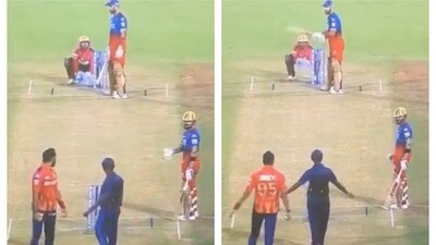 Virat Kohli had a banter with PBKS spinner Harpreet Brar
