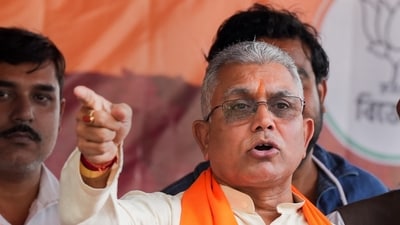 BJP MP Dilip Ghosh. (PTI) BJP MP Dilip Ghosh. (PTI)
