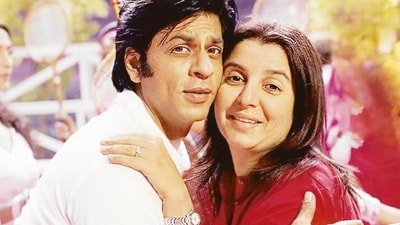 Farah Khan says Shah Rukh Khan was the second person to know about her pregnancy (HT Photo) Farah Khan says Shah Rukh Khan was the second person to know about her pregnancy (HT Photo)