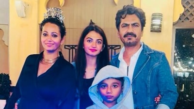 Nawazuddin Siddiqui with Aaliya and their kids. She dropped a sweet post on their 14th wedding anniversary. Nawazuddin Siddiqui with Aaliya and their kids. She dropped a sweet post on their 14th wedding anniversary.