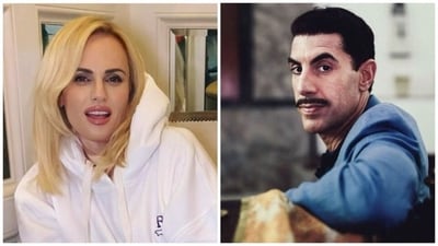Sacha Baron Cohen denies Rebel Wilson's claims about his behaviour on set. Sacha Baron Cohen denies Rebel Wilson's claims about his behaviour on set.