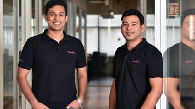 Meesho co-founders Vidit Aatrey, CEO, and Sanjeev Barnwal, CTO. (TIME/ Meesho) Meesho co-founders Vidit Aatrey, CEO, and Sanjeev Barnwal, CTO. (TIME/ Meesho)