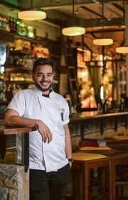 chef Hussain Shahzad from The Bombay Canteen chef Hussain Shahzad from The Bombay Canteen