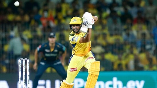 Captain Ruturaj Gaikwad then fell on 46 as well, off 36 deliveries.(ANI )