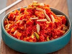 Looking for healthier dessert option? Try this nutritious recipe of oil-less Gajar Ka Halwa (Photo by Fun2oosh Food)
