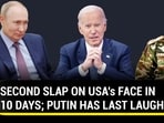 SECOND SLAP ON USA's FACE IN 10 DAYS; PUTIN HAS LAST LAUGH... SECOND SLAP ON USA's FACE IN 10 DAYS; PUTIN HAS LAST LAUGH...