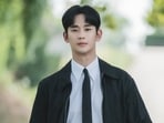 Kim Soo Hyun as Baek Hyun Woo in his latest K-drama outing Queen of Tears. Kim Soo Hyun as Baek Hyun Woo in his latest K-drama outing Queen of Tears.