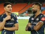 Shubman Gill (L) with Hardik Pandya during IPL 2023 Shubman Gill (L) with Hardik Pandya during IPL 2023