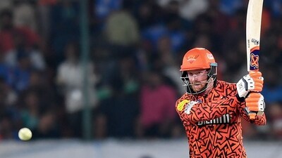 SRH's Heinrich Klaasen remained unbeaten on 80 off 34 balls. (AFP) SRH's Heinrich Klaasen remained unbeaten on 80 off 34 balls. (AFP)