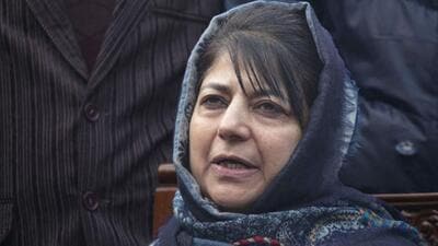 Former Jammu and Kashmir CM Mehbooba Mufti (AP) Former Jammu and Kashmir CM Mehbooba Mufti (AP)