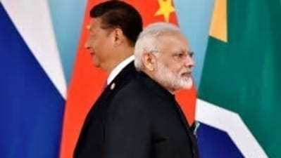 India and China talking past each other. India and China talking past each other.