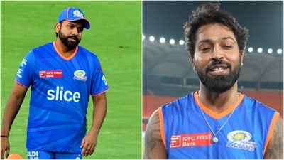 Rohit Sharma (L) appeared in his 200th match for MI on Wednesday (IPL) Rohit Sharma (L) appeared in his 200th match for MI on Wednesday (IPL)
