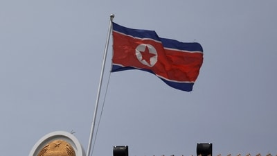 The statement said both firms were subordinate to Chinyong Information Technology Cooperation Co, an entity associated with North Korea's armed forces. (File) (Reuters)