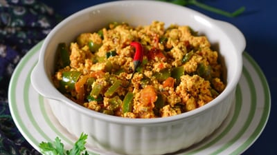 Indulge guilt-free with this oil-less recipe of Paneer Bhurji that doesn't compromise on flavour (Photo by Fun2oosh Food) Indulge guilt-free with this oil-less recipe of Paneer Bhurji that doesn't compromise on flavour (Photo by Fun2oosh Food)