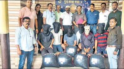 On Monday, Unit 7 of the Mumbai crime branch busted Shinde’s drug-making unit in Sangli district and allegedly seized 122 kg of high-quality mephedrone (MD), ₹15 lakh in cash. On Monday, Unit 7 of the Mumbai crime branch busted Shinde’s drug-making unit in Sangli district and allegedly seized 122 kg of high-quality mephedrone (MD), ₹15 lakh in cash.