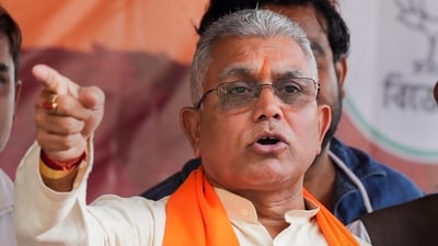 BJP MP Dilip Ghosh. (PTI file) BJP MP Dilip Ghosh. (PTI file)