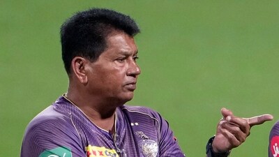 Kolkata Knight Riders coach Chandrakant Pandit during a training session (PTI) Kolkata Knight Riders coach Chandrakant Pandit during a training session (PTI)