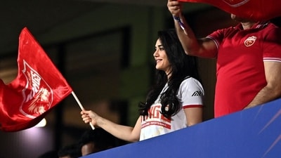 Bollywood actress Preity Zinta is the co-owner of IPL franchise Punjab Kings. Bollywood actress Preity Zinta is the co-owner of IPL franchise Punjab Kings.