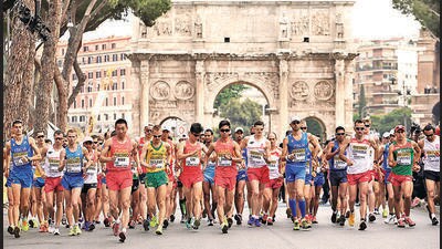 Race walking is considered one of the most technical in athletics. (REUTERS) Race walking is considered one of the most technical in athletics. (REUTERS)