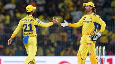 Ajinkya Rahane and MS Dhoni are the two senior pros in the Chennai Super Kings side. Ajinkya Rahane and MS Dhoni are the two senior pros in the Chennai Super Kings side.