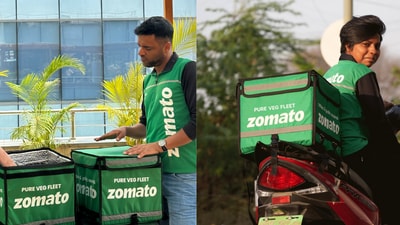 Pure veg fleet announcement was made on X (formerly Twitter), by Zomato’s CEO Deepinder Goyal, where he posted a photo of riders sporting green T-shirts. Pure veg fleet announcement was made on X (formerly Twitter), by Zomato’s CEO Deepinder Goyal, where he posted a photo of riders sporting green T-shirts.