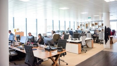 The modern office is undergoing a shift towards collaboration and teamwork. (Unsplash) The modern office is undergoing a shift towards collaboration and teamwork. (Unsplash)