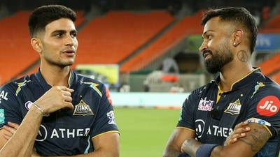 Shubman Gill (L) with Hardik Pandya during IPL 2023 (IPL) Shubman Gill (L) with Hardik Pandya during IPL 2023 (IPL)
