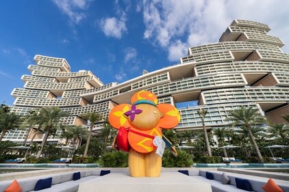 Each Vivienne statue at Atlantis The Royal invites guests for a thrilling AR experience Each Vivienne statue at Atlantis The Royal invites guests for a thrilling AR experience