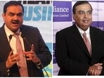 Gautam Adani and Mukesh Ambani. Gautam Adani and Mukesh Ambani.