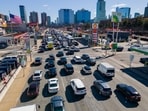 New York has become the first U.S. city to approve congestion tolls on drivers entering its downtown. Transit authorities approved the congestion pricing plan Wednesday, March 27, 2024 New York has become the first U.S. city to approve congestion tolls on drivers entering its downtown. Transit authorities approved the congestion pricing plan Wednesday, March 27, 2024