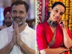 Kangana Ranaut calls Rahul Gandhi a "nepo baby" Kangana Ranaut calls Rahul Gandhi a "nepo baby"