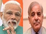 Prime Minister Narendra Modi and Pakistan premier Shehbaz Sharif Prime Minister Narendra Modi and Pakistan premier Shehbaz Sharif