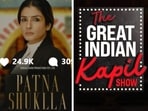 OTT releases this week include Patna Shukla, The Great Indian Kapil Show and Madu. OTT releases this week include Patna Shukla, The Great Indian Kapil Show and Madu.