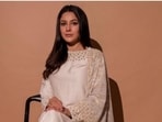 Shehnaaz looked ravishing in a white salwar suit. Shehnaaz looked ravishing in a white salwar suit.