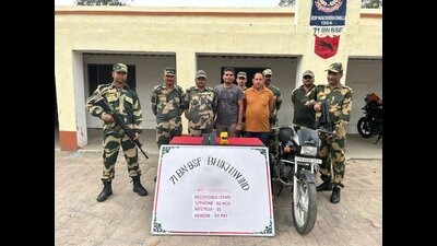 According to the release, the troops of the BSF conducted a search near Naushera Dhalla village in Tarn Taran on Wednesday, March 27, after receiving intelligence that led to the recovery. (Photo X)