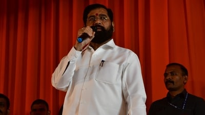 Maharashtra CM Eknath Shinde (HT file photo)