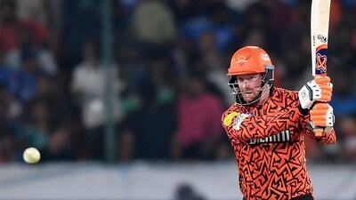 Sunrisers Hyderabad's Heinrich Klaasen plays a shot during the Indian Premier League (IPL) Twenty20 cricket match between Sunrisers Hyderabad and Mumbai Indians (AFP) Sunrisers Hyderabad's Heinrich Klaasen plays a shot during the Indian Premier League (IPL) Twenty20 cricket match between Sunrisers Hyderabad and Mumbai Indians (AFP)