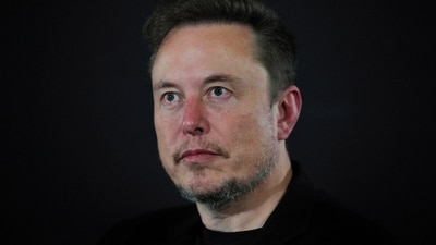 Tesla and SpaceX's CEO Elon Musk looks on during an in-conversation event. (AP) Tesla and SpaceX's CEO Elon Musk looks on during an in-conversation event. (AP)