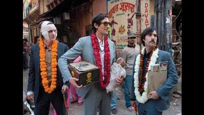 In The Darjeeling Limited, the whole country is reduced to a backdrop for therapeutic effect. In The Darjeeling Limited, the whole country is reduced to a backdrop for therapeutic effect.