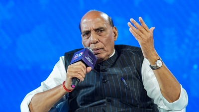 Defence Minister Rajnath Singh (PTI) Defence Minister Rajnath Singh (PTI)