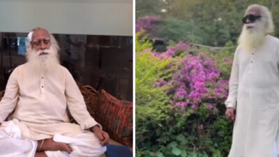 Sadhguru was discharged from Delhi's Apollo Hospital on Wednesday. (Instagram/sadhguru)