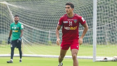 Bijay Chhetri for Chennaiyin FC. Bijay Chhetri for Chennaiyin FC.