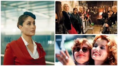 Kareena Kapoor's Crew joins a very short list of heist movies led by women. Kareena Kapoor's Crew joins a very short list of heist movies led by women.